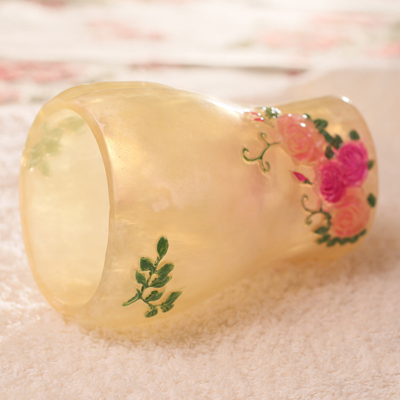 家用牙缸杯酒店刷牙杯 欧式牙杯创意漱口杯 出口树脂洗漱杯牙刷杯