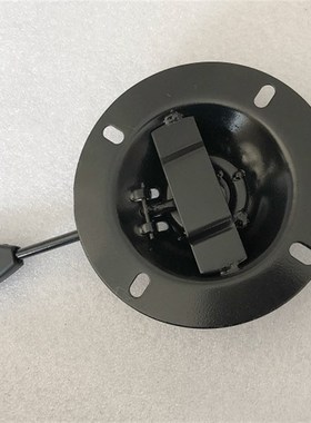 8*8 10*10吧椅黑色烤漆圆形调节升降转椅托盘电脑椅底盘配件