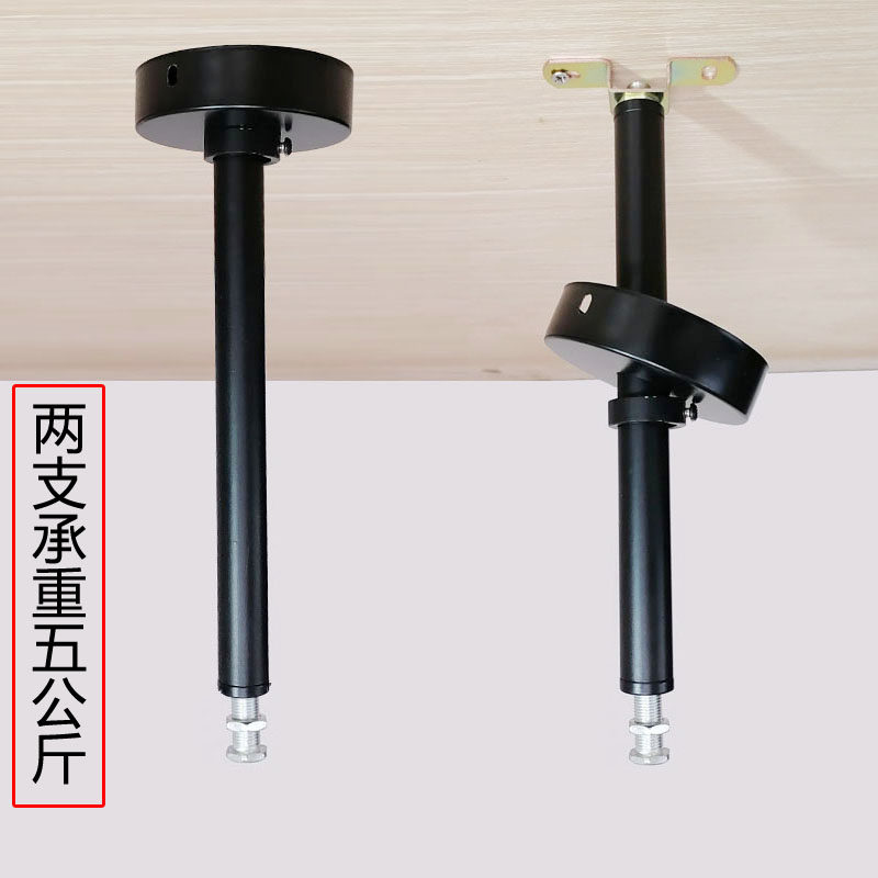 室内悬吊式广告灯箱吊杆软膜卡布吊牌灯箱广告牌吊架吊挂配件空心