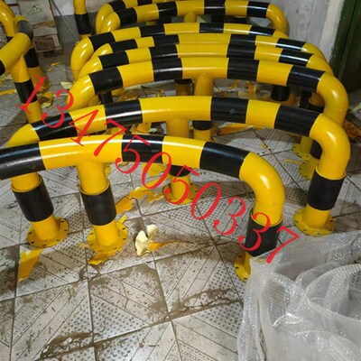 加油站防撞柱 加油岛防撞护栏 加油站挡车杆m型防撞柱 加油岛围边