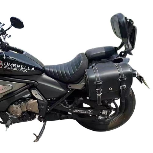 适用QJ闪500S边包折叠靠背保险杠前护杠QJ500-11D快拆侧挂包改装