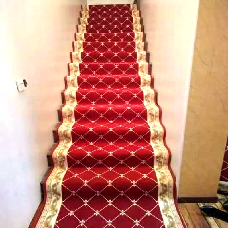 欧式家用门垫过道楼梯客厅地垫商用酒店KTV旅店宾馆走廊满铺地毯