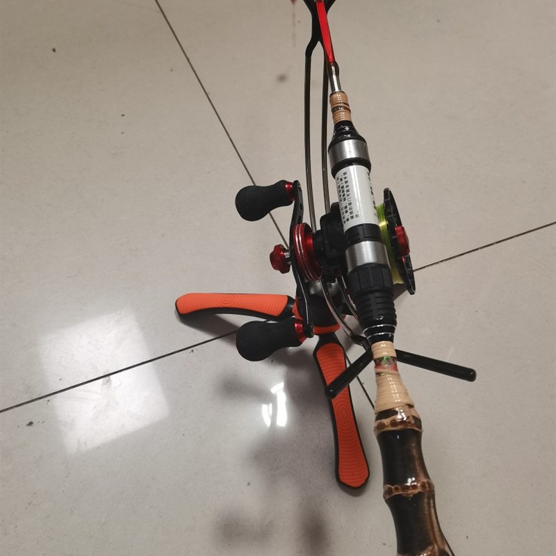 高档冰钓支架 冰钓竿支架 帐篷 可调节 筏轮支架颜色随机