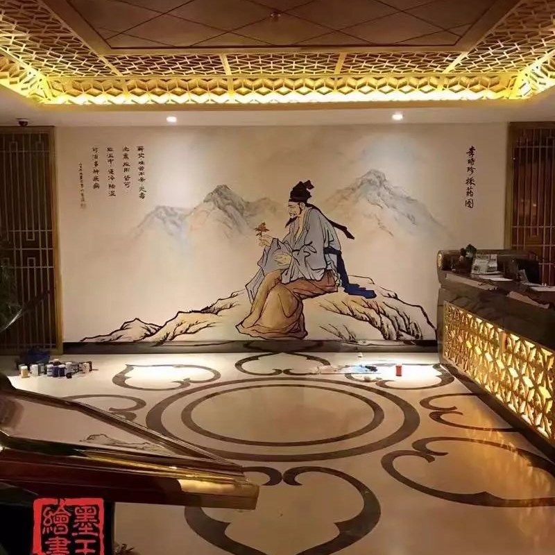 墙面涂鸦苏州上海杭州无锡工装墙体彩绘手绘墙壁画装饰画定制