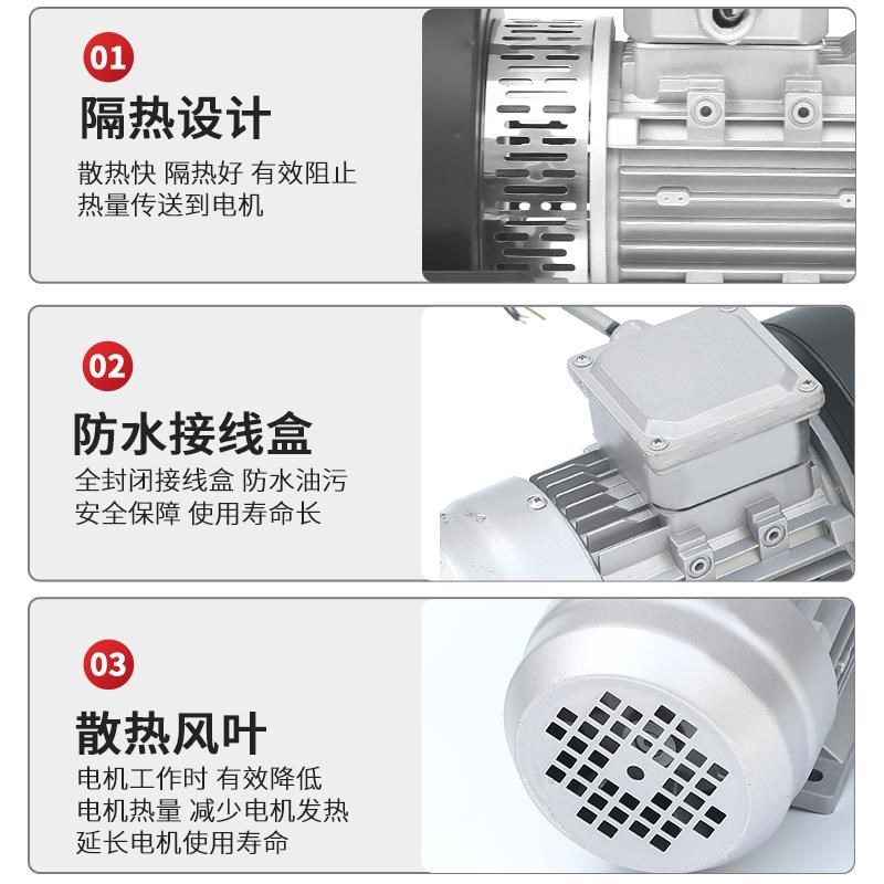 离心风机DF多翼式式强力不锈钢内高温鼓风机3v烘箱循环工业