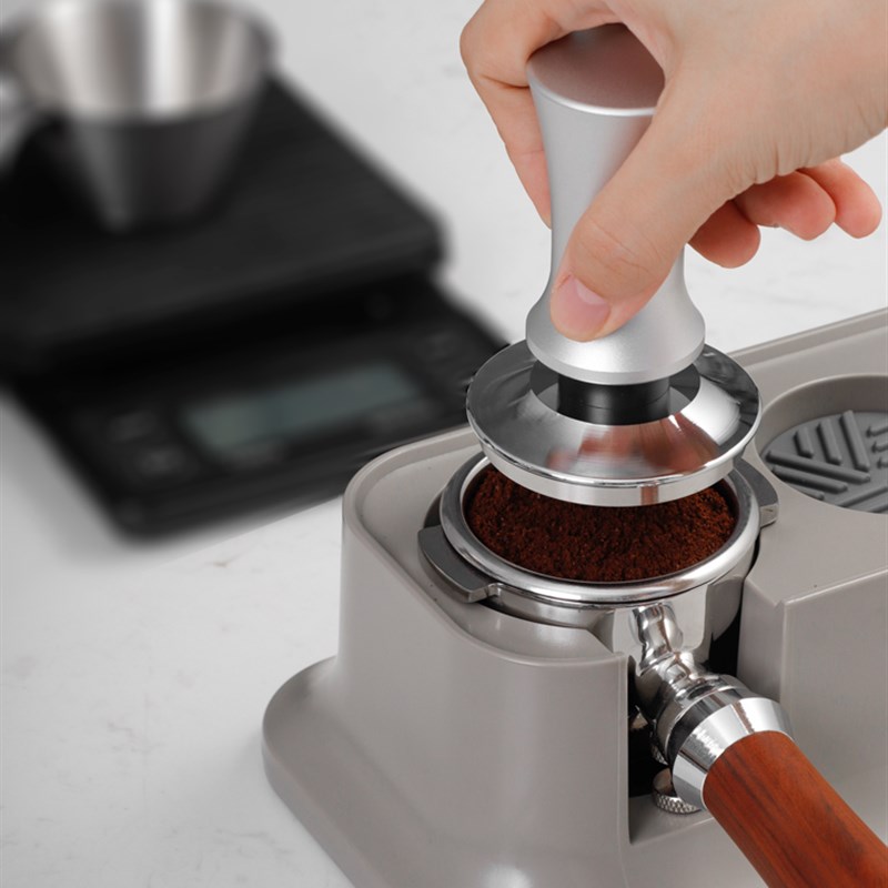 平衡定力按压式压粉器30磅恒定咖啡51mm压粉锤平衡53/58弹力粉锤