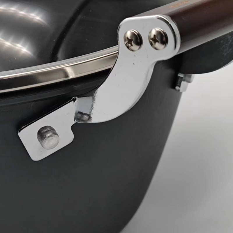 德式一体压铸超厚重家用无涂层汤锅加厚加深汤煲生铁铸铁电磁灶通