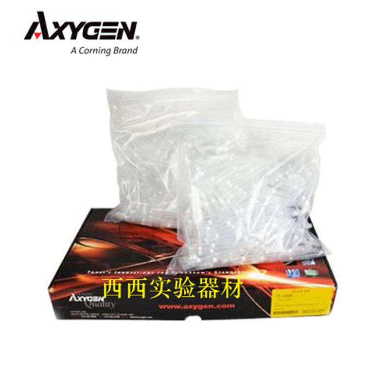 Axygen爱思进10ul100ul200ul1000ul带滤芯袋装吸头枪头1000支/袋