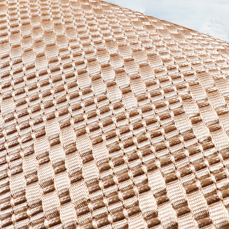 新款汽车坐垫四季通用亚麻空气层透气防滑夏季冰丝全包座椅座垫