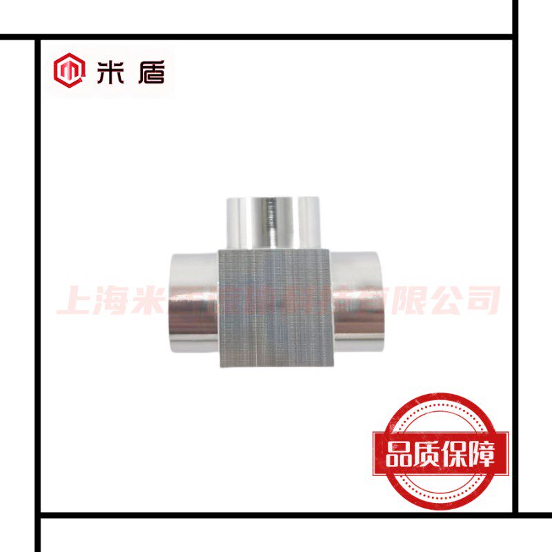 316L不锈钢微型对焊三通接头 EP镜面VCR 3/8迷你微焊三通联合接头