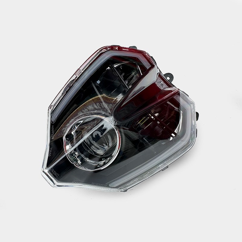 适用贝纳利黄龙302S/BJ300GS-3大灯总成前照灯前大灯国四新款大灯