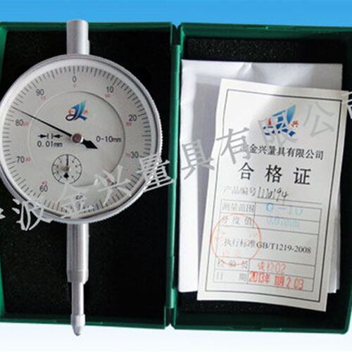 宁波金兴百分表0-3/5/10/20/30精度0.01mm直径42小表60内径量表