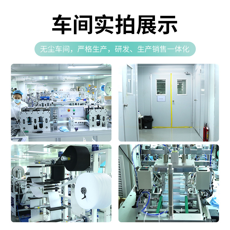 以安1000只KN95防尘口罩工厂一次性防护工业粉尘打磨喷漆专用