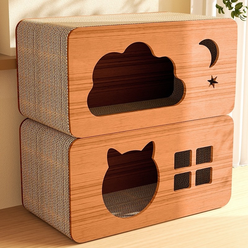 猫抓板窝耐磨不掉屑猫爪板耐抓猫窝四季通用沙发猫屋猫咪玩具纸箱,宠物/宠物食品及用品,猫抓板,淘宝优惠券,粉丝福利购,淘宝优惠卷