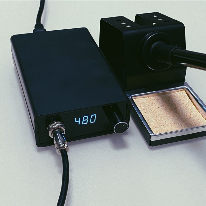 白菜白光T12焊台电烙铁 便携式 恒温带自动休眠大功率维修焊接