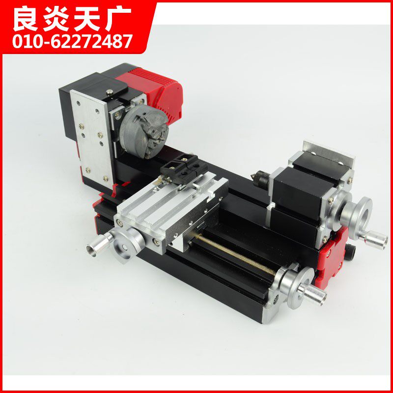 微型老少皆宜多功能电动工具六合一组合机床车床可车铣钻磨锯多用
