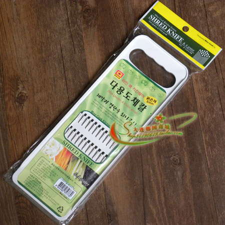 韩国进口白钢土豆细丝擦板萝卜丝擦丝板磨泥器擦蔬菜泥食物磨研器