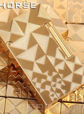 正品法国hrse原装正品 朗声打g火男士充气侧滑防风创o意个性礼品