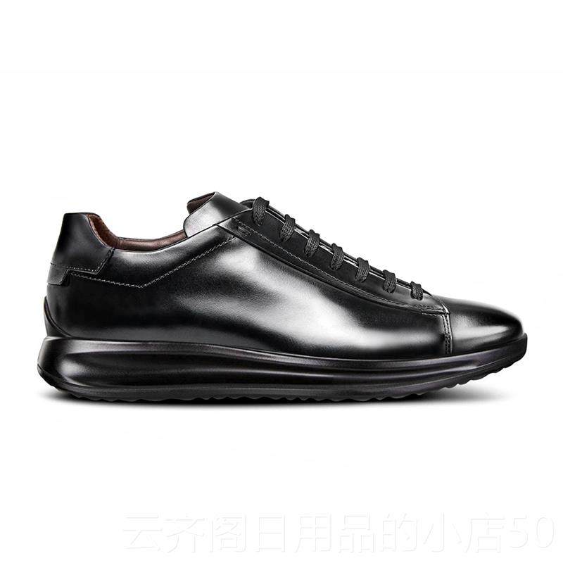 正品奥勒伦真皮底休皮鞋男款20闲25新款春秋纯皮软头层牛皮商务牛