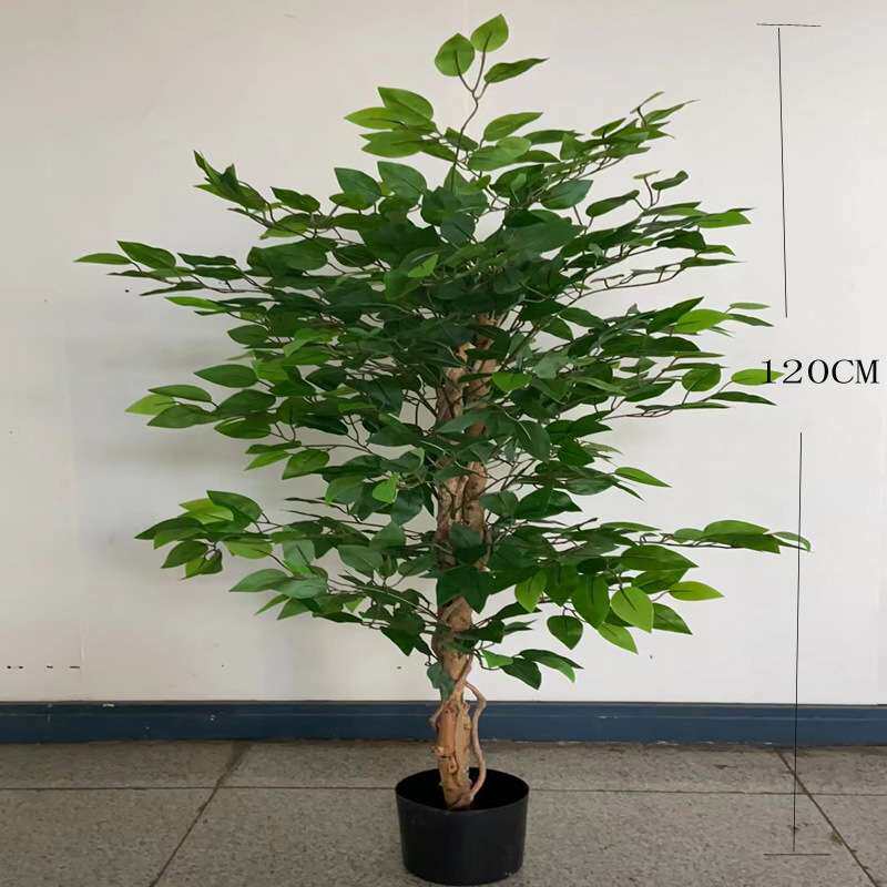 仿真榕树真木杆迷你榕树盆栽小叶榕仿真绿植仿真树室内装饰假绿植