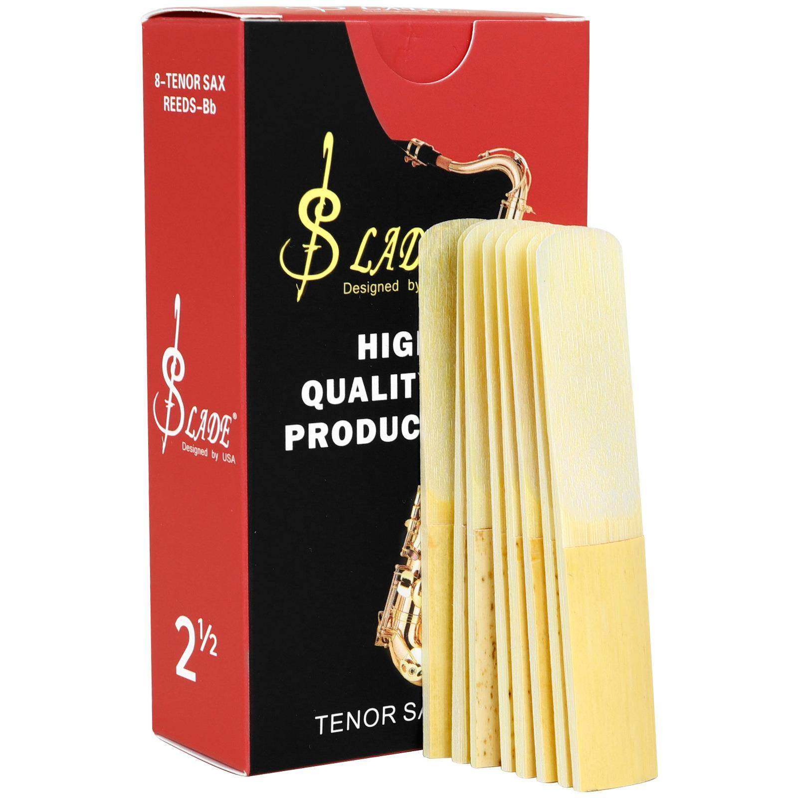 SLADE雷德Bb次中音萨克斯哨片带便携式收纳哨片盒管乐配件