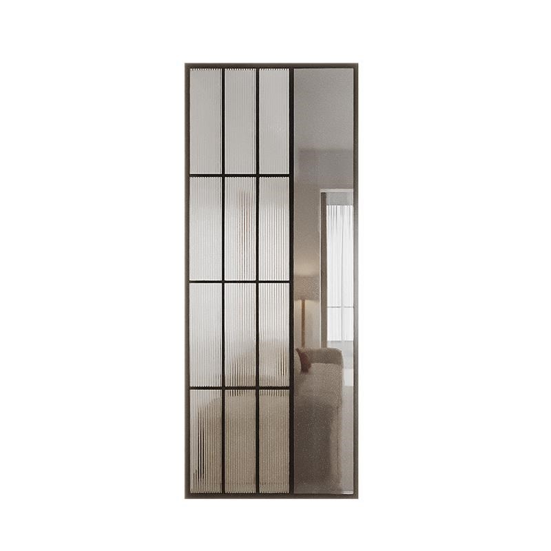 法式奶油风入户门客厅不锈钢玄关柜装饰隔断简约现代卧室遮挡屏风