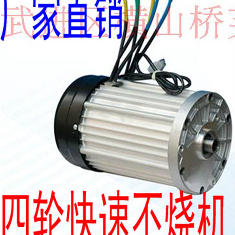 电动三轮车电机48v无刷电机改装车快速电机大功率高速电机电瓶车