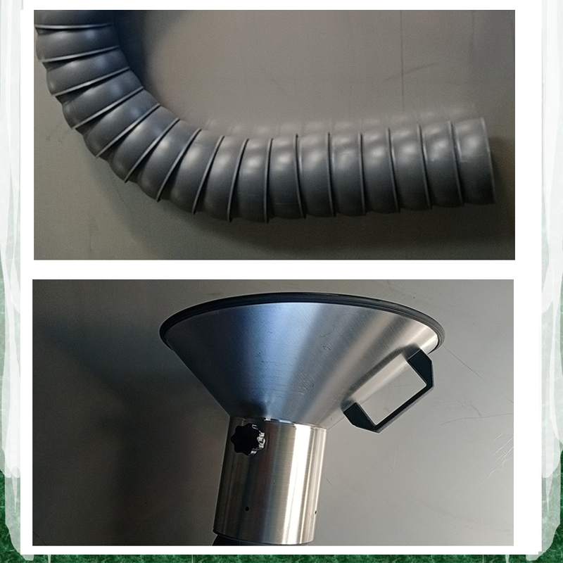 车间通风管工业吸烟除尘罩万向竹节管吸气臂电焊排烟不锈钢集气罩