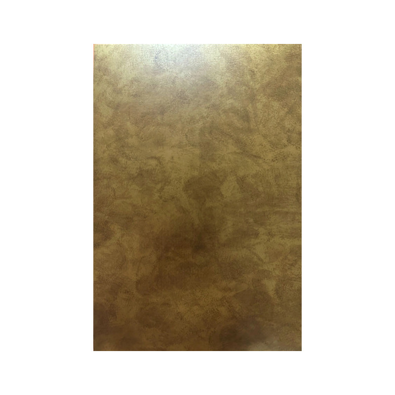 定制加厚圆形不锈钢镀铜做旧板