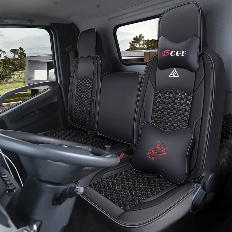 东风凯普特 EV3单排电动轻卡货车座夏季冰丝坐垫透气凉席座垫