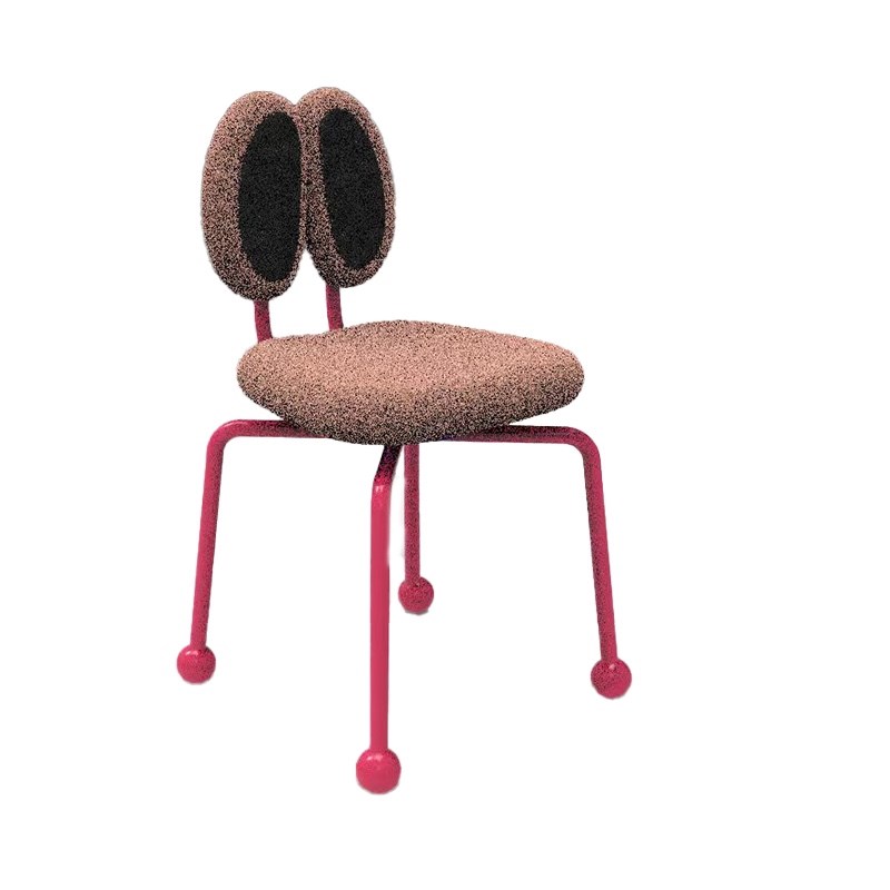 中古螃蟹椅子卧室书房可旋转凳子家用可爱儿童房餐桌卡通椅vitra