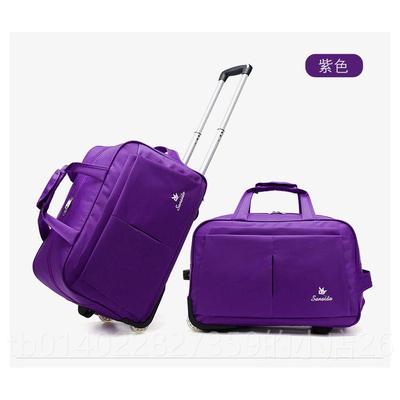 正品防拉杆包男女学生行折叠行包李包袋大容量水布手提旅箱20 24