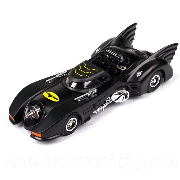 正品蝙蝠侠战车黑色亚光磨汽砂车合材质老爷金车彩盒装摆件生包日
