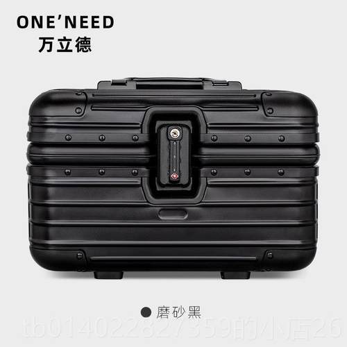 正品万立德铝镁金化妆箱旅行收纳大量男合女手容提工具箱箱商务密