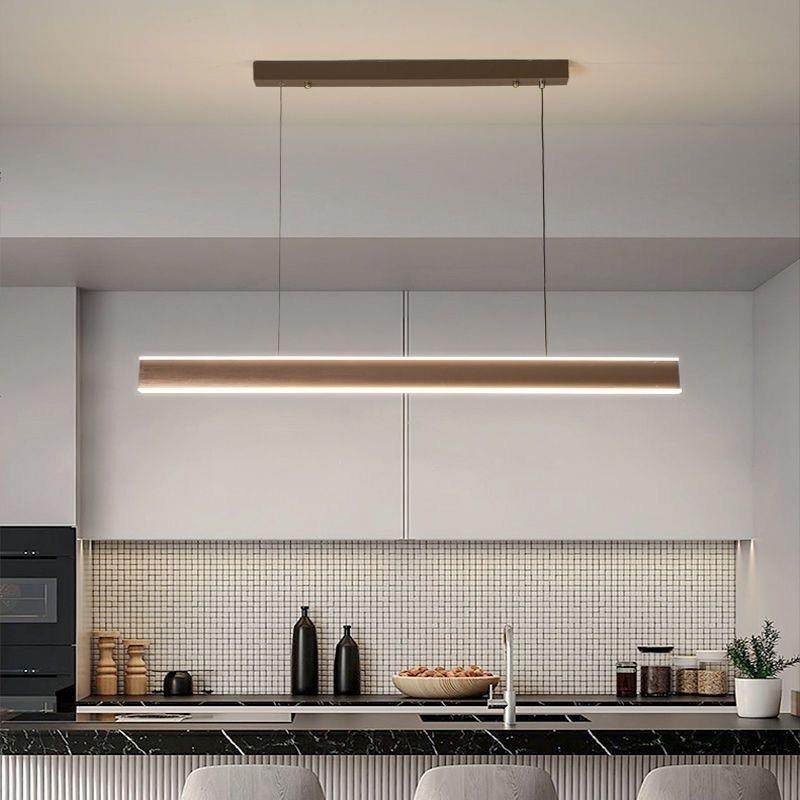 极简餐厅灯一字型现代简约led设计师吧台办公室中山灯具长条吊灯,鲜花速递/花卉仿真/绿植园艺,割草机/草坪机,淘宝优惠券,粉丝福利购,淘宝优惠卷