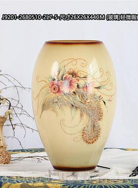 正品孤创品-欧式复陶瓷手古绘台灯意家厅居客卧室民宿样板间装饰