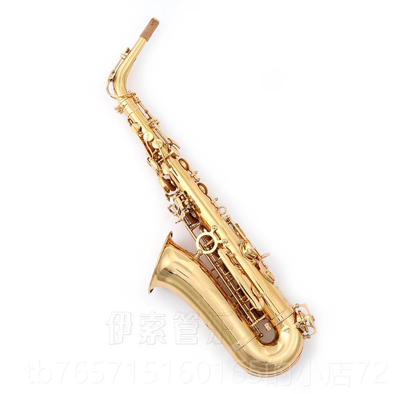 高档ASOP伊索AAS-586GL中萨克E斯音珍漆金原色珠按键扣意大利衬垫