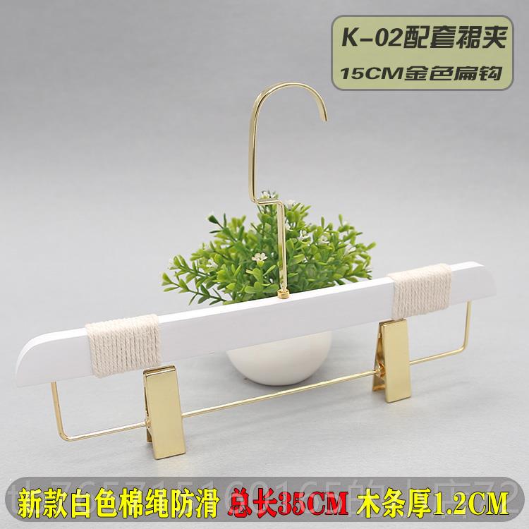 高档婚纱礼服男人女装店白色实木肩防滑成衣架衣柜木质宽大衣定制