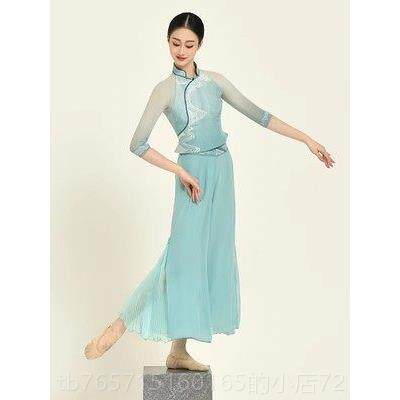高档柏茹摇原创中国舞摇篮摇服装服舞蹈服篮谣演出道凳子古典具碇