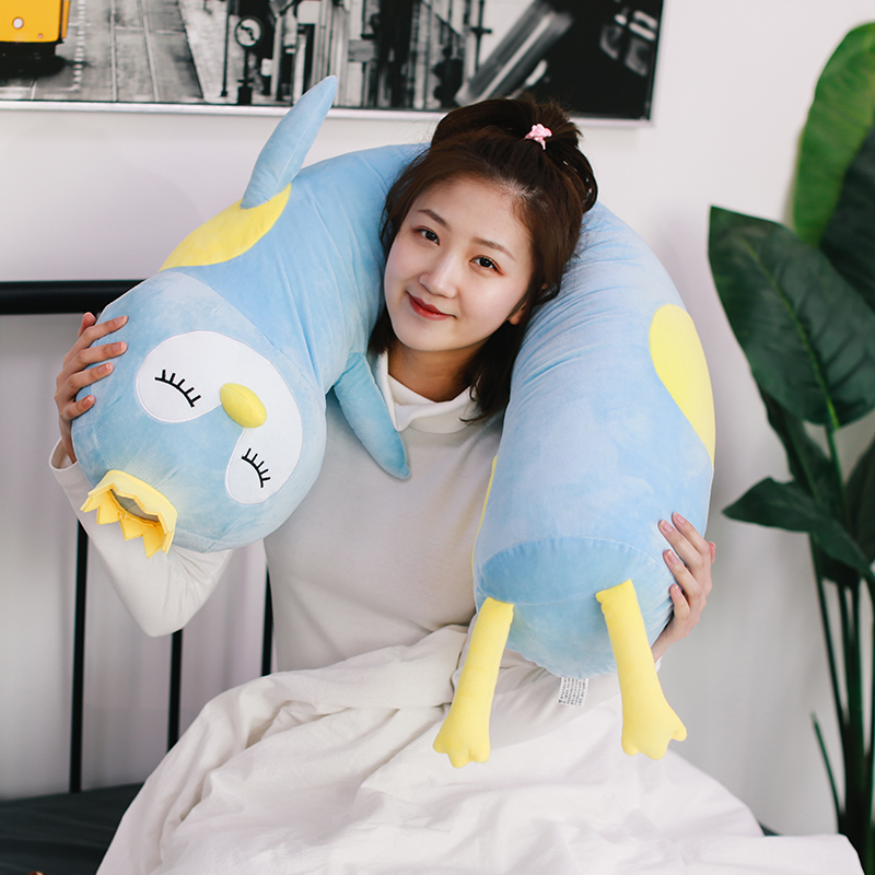 卡通靠枕床头靠垫可爱抱枕长条枕圆柱孕妇腰枕男朋友睡觉专用枕头