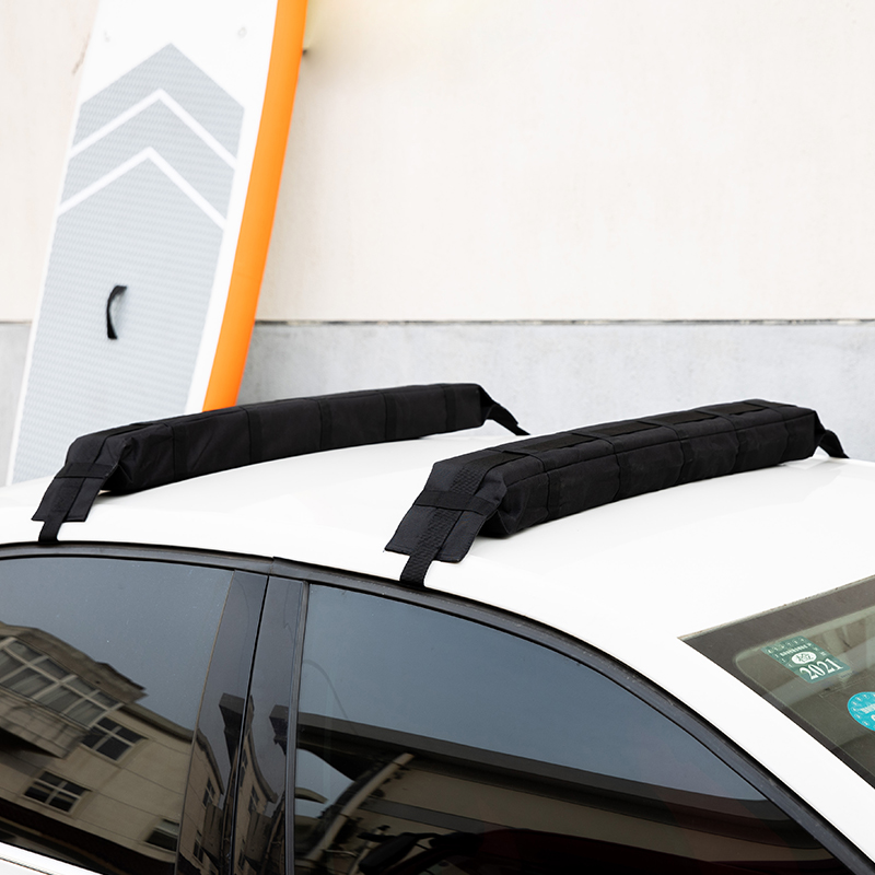 皮划艇SUP桨板冲浪板轿车SUV通用软车顶架运输车顶软行李架