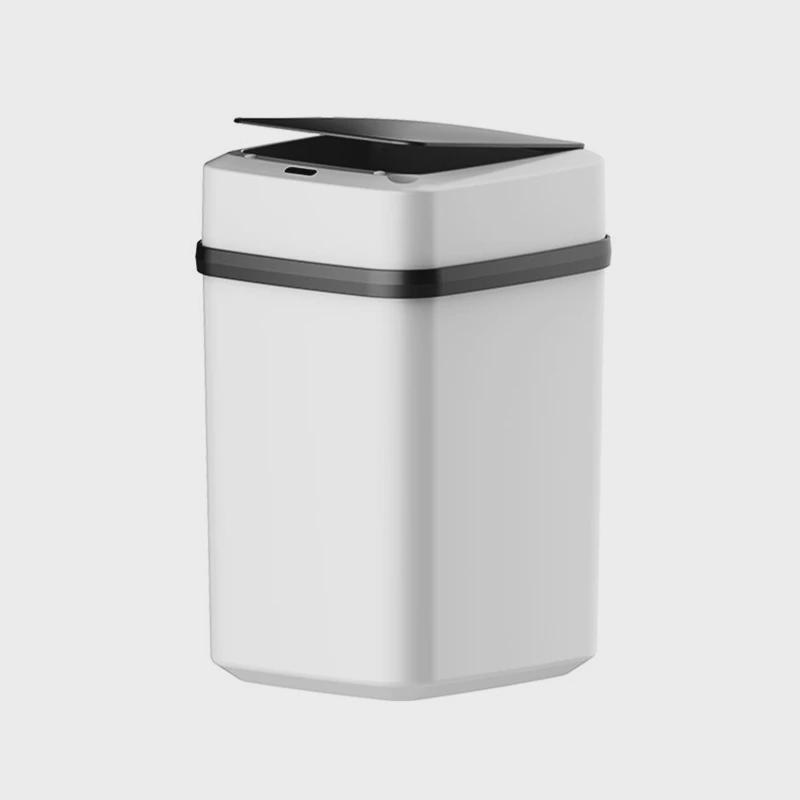 感应式卫生桶自动开盖智能垃圾桶家用带盖高级拉圾筒静音缓降纸篓