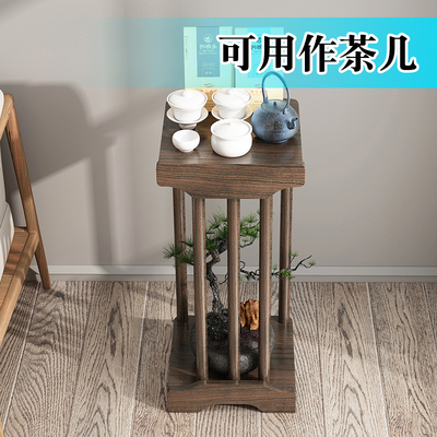 茶几客厅家用可移动带轮翻盖实木边几沙发边柜角几小户型床边桌子
