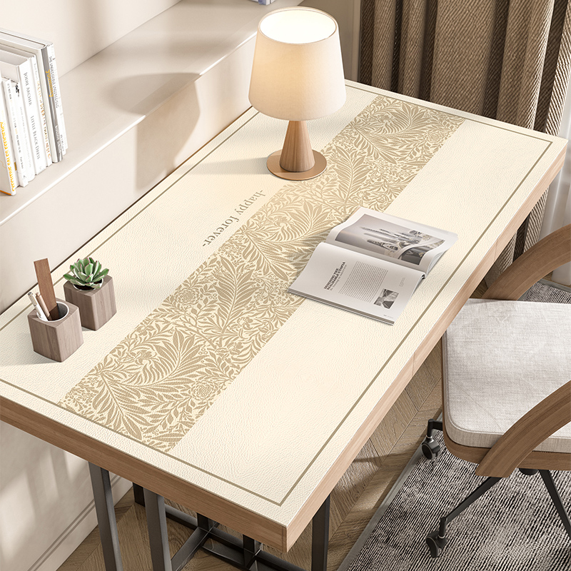 侘寂风桌垫书桌垫子儿童学习桌专用写字台电脑办公桌布桌面保护垫