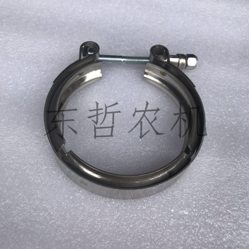 迪尔5-拖拉机农机配件迪尔5-增压器卡箍增压排气管膨胀节接头卡箍