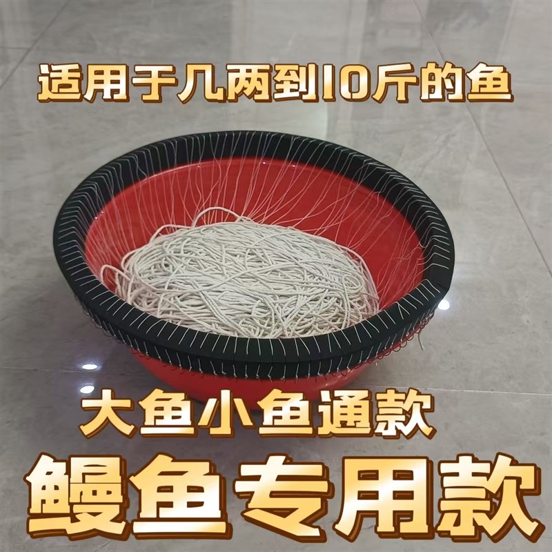 延绳钓排钩钓鱼线组绑好成品串钩全黑鱼鳗鱼钩黄辣丁钓甲鱼钩勾