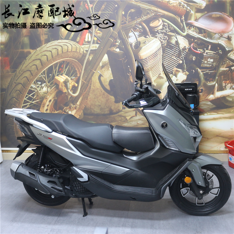 适用隆鑫无极SR1GT改装油箱小座包跨坐包儿童坐垫无失真快拆