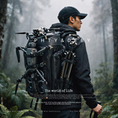 DEBY航拍无人机背包双肩摄影包单反相机包适用大疆御4AIR3S穿越机AVATA2富士哈苏索尼户外登山旅行徒步收纳箱