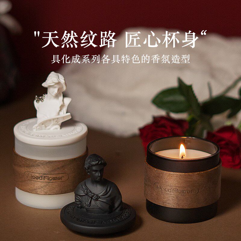 香薰蜡烛礼盒送闺蜜姐姐的新婚结婚礼物送新人新娘小众高级摆件