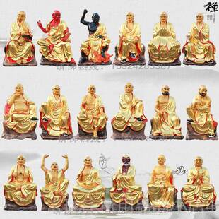 正品38.cm八罗汉13米6树脂佛像1寸降龙罗汉1.6米伏虎罗汉十88 供